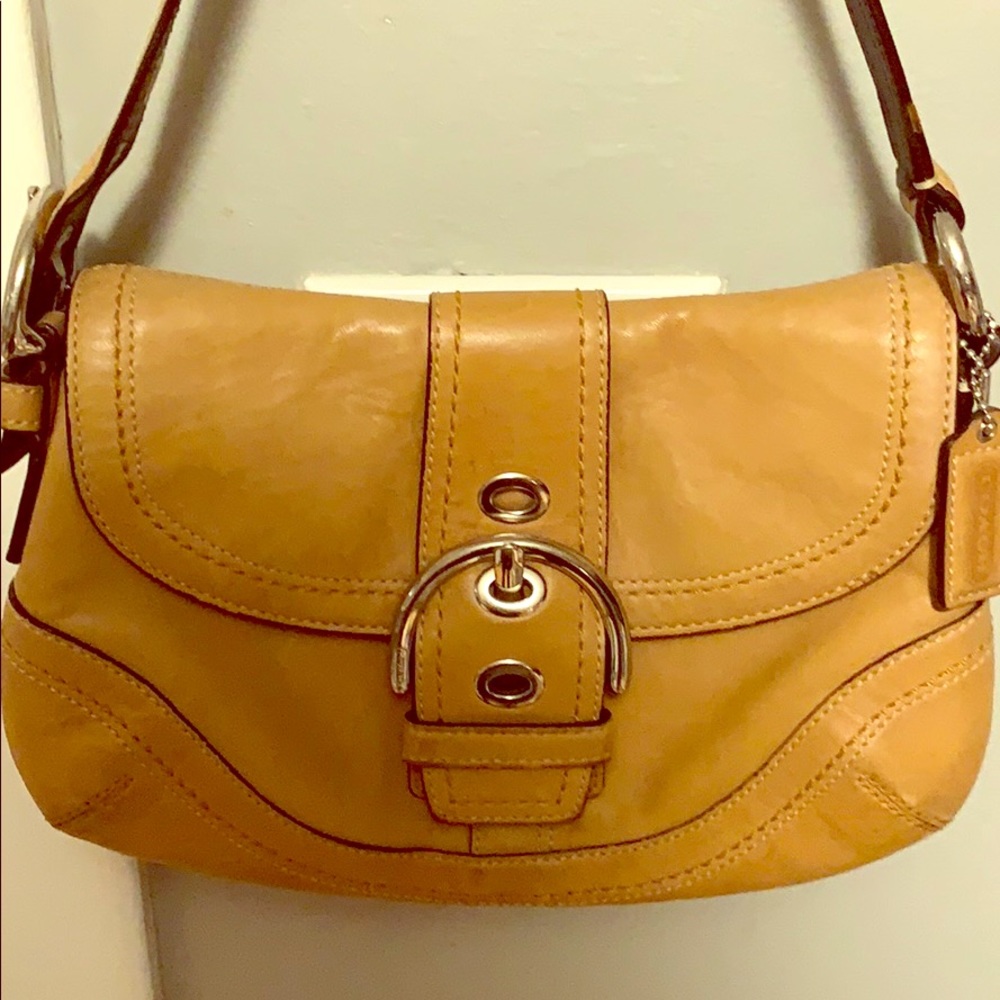 Coach purse -leather
